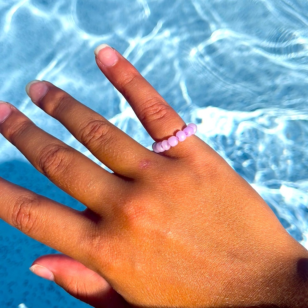 Purple ring homemade